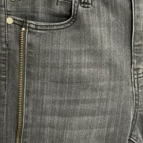 Liverpool Zipper Trim Abby Hi Rise The Ankle Skinny Jeans \ Size 8 - Picture 14 of 15